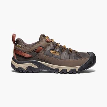 KEEN Targhee III Waterproof - Tmavo Hnede Turistické Topánky Panske, KEEN149